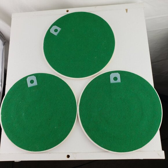 Bucks County Ceramics Hand Painted Trivets Set of Three NWT - Picture 2 of 2